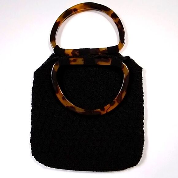 Vintage Handbag Macrame PAT 4453294 EXPRESS 78967100 - Picture 2 of 12